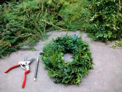 Adventkranz Weihnachten Blumen | Hallein