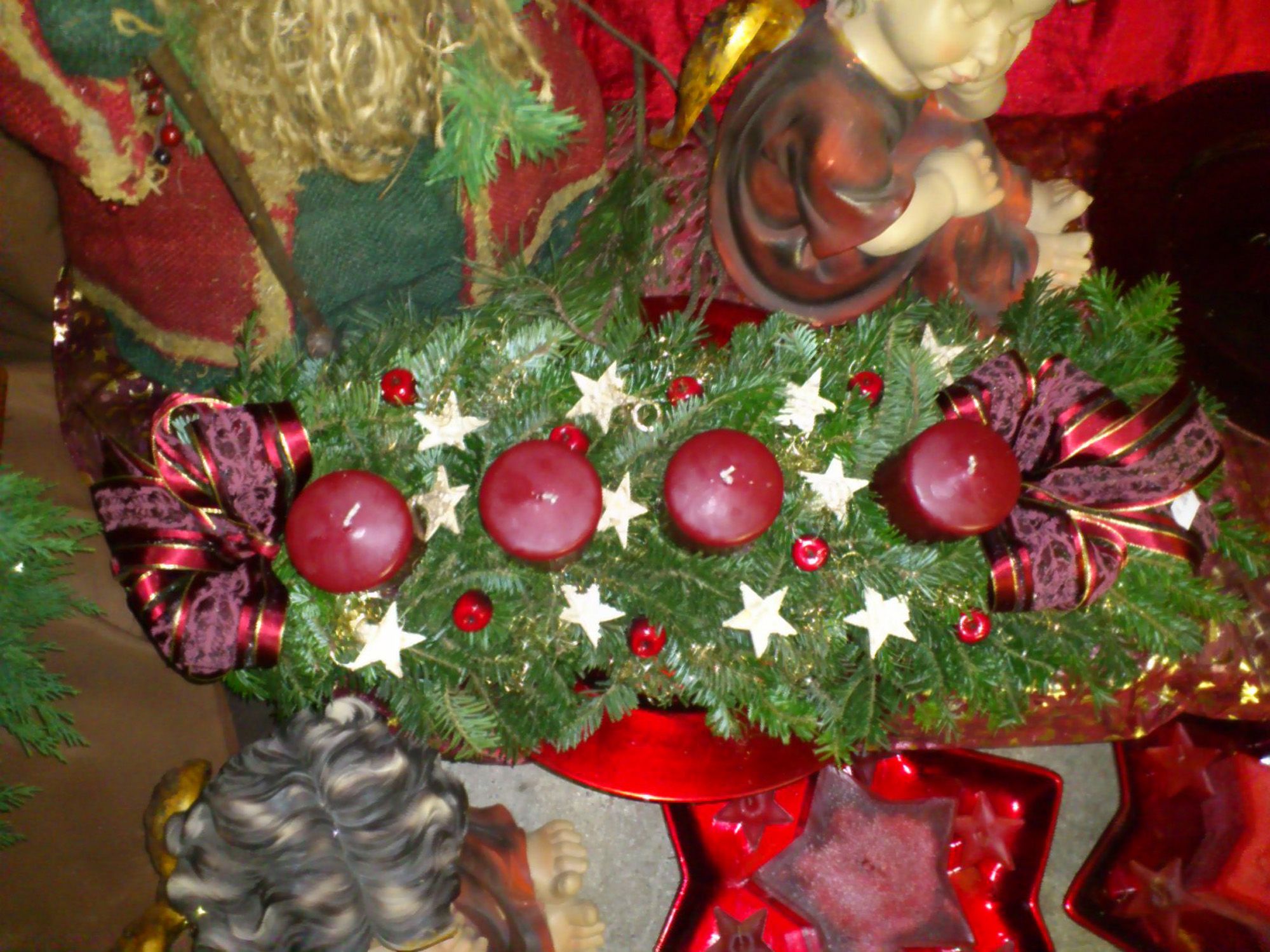 Adventkranz Weihnachten Blumen | Hallein